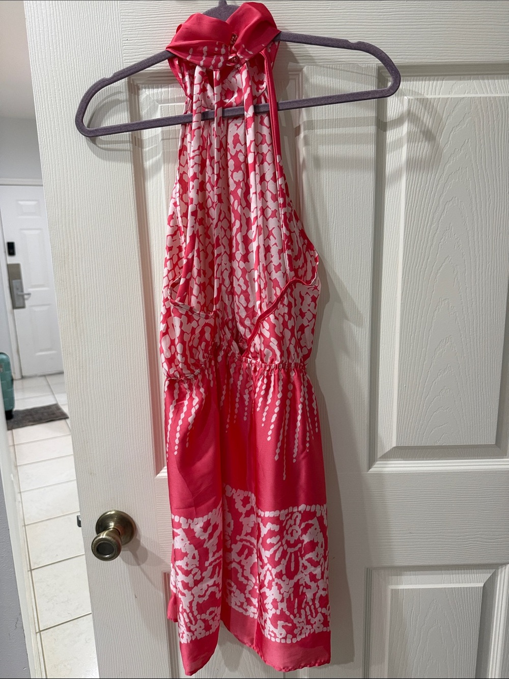 Pink Patterned Dress - Picture 4 of 5